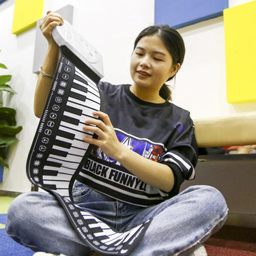 RollUpTunes | Compact & versatile - Foldable piano for beginners